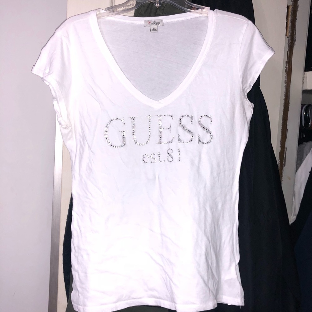Guess White Tee
